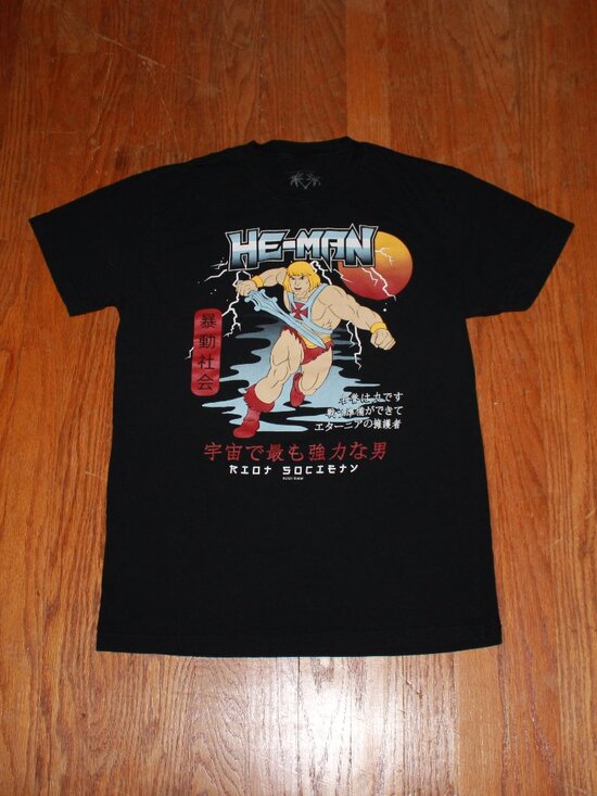 riot society Tops - Riot Society He-Man Graphic Crewneck Tee